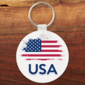 Amerikaanse vlag sleutelhanger (Voorkant)