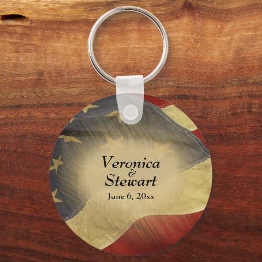 Amerikaanse vlag sleutelhanger (Voorkant)