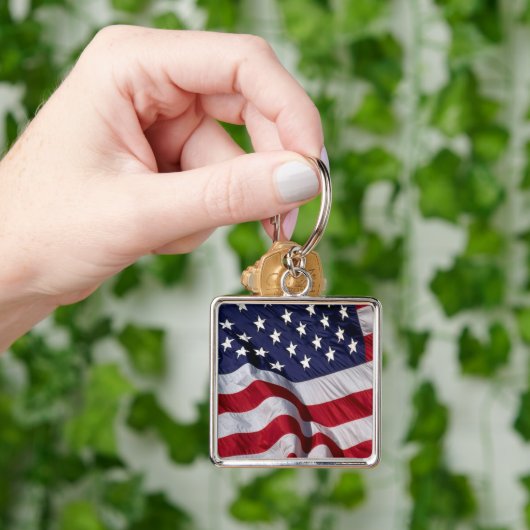 Amerikaanse vlag Sleutelhanger (Hand)