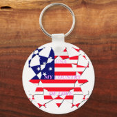 Amerikaanse vlag sleutelhanger (Voorkant)