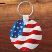 Amerikaanse vlag Sleutelhanger (Voorkant)