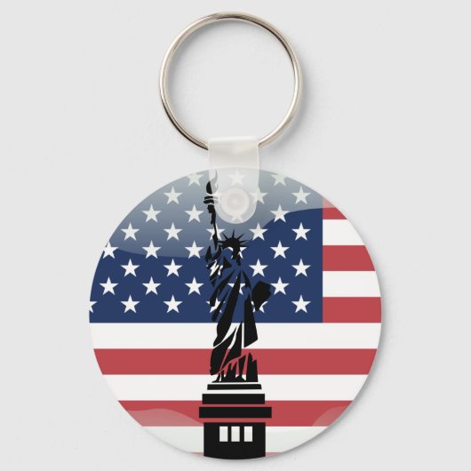 Amerikaanse vlag sleutelhanger (Voorkant)