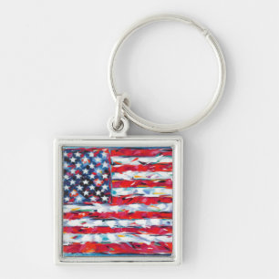 Amerikaanse vlag sleutelhanger