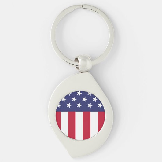 Amerikaanse vlag sleutelhanger (Voorkant)