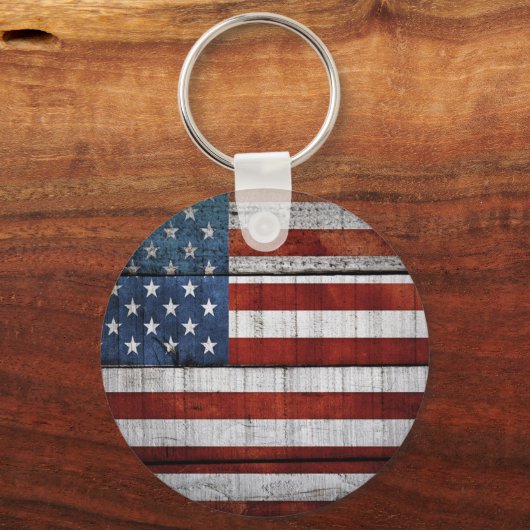 Amerikaanse vlag sleutelhanger (Voorkant)