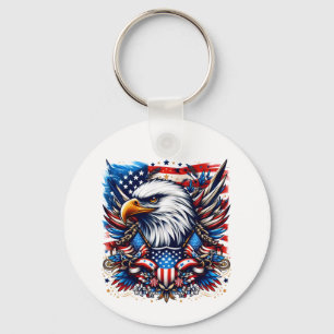 Amerikaanse vlag Sleutelhanger