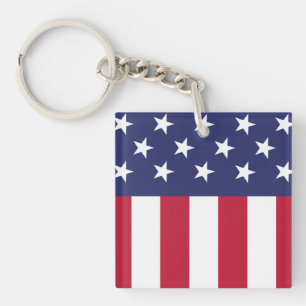 Amerikaanse vlag sleutelhanger