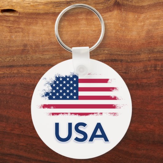 Amerikaanse vlag sleutelhanger (Voorkant)