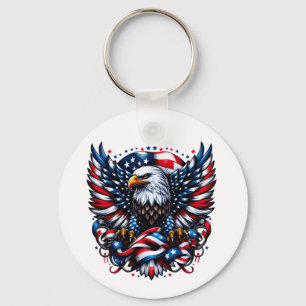 Amerikaanse vlag Sleutelhanger