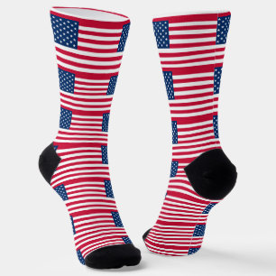 Amerikaanse vlag Sokken