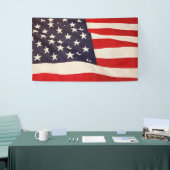 Amerikaanse vlag spandoek (Beurs)