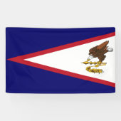 Amerikaanse vlag spandoek (Horizontaal)