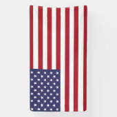 Amerikaanse vlag spandoek (Verticaal)