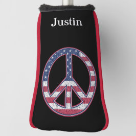 Amerikaanse vlag - Speciaal gepersonaliseerd Golfheadcover