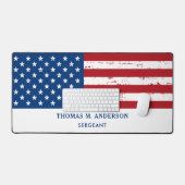 Amerikaanse vlag Speciaal militair Bureaumat (Keyboard & Muis)