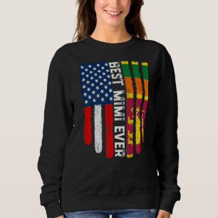 Amerikaanse vlag & Sri Lanka vlag beste Mimi ooit Trui