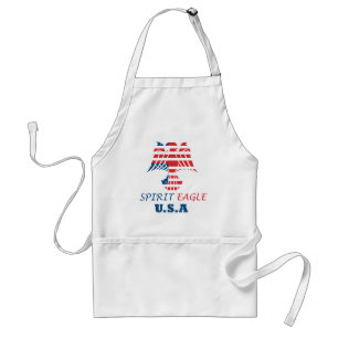 Amerikaanse vlag standaard schort