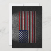 Amerikaanse vlag stenen textuur kaart (Voorkant)