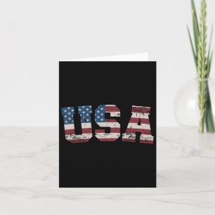 Amerikaanse vlag sterren en strepen voor patriotti kaart