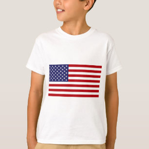 Amerikaanse vlag - sterren en strips - oude glorie t-shirt