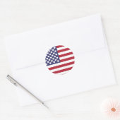 Amerikaanse vlag sticker (Envelop)