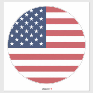 Amerikaanse vlag sticker