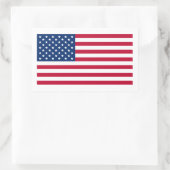 Amerikaanse vlag Sticker (Tas)