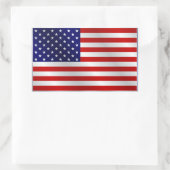 Amerikaanse vlag Sticker (Tas)