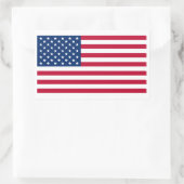 Amerikaanse vlag Sticker (Tas)