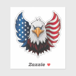 Amerikaanse vlag sticker