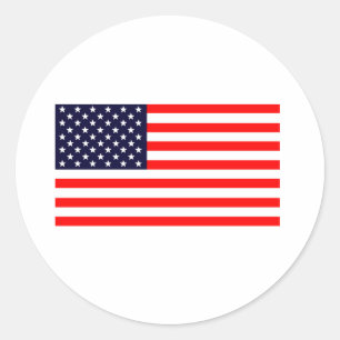 Amerikaanse Vlag Sticker