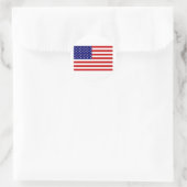 Amerikaanse vlag Sticker (Tas)