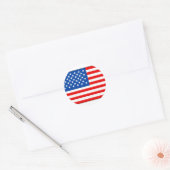 Amerikaanse vlag Sticker (Envelop)
