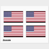 Amerikaanse vlag Sticker (Vel)
