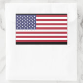 Amerikaanse vlag Sticker (Tas)
