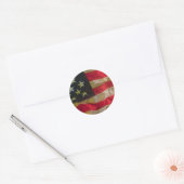 Amerikaanse vlag Sticker (Envelop)