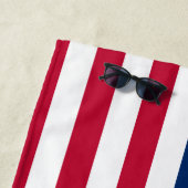 Amerikaanse vlag strandlaken (In situ)