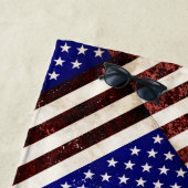 Amerikaanse vlag Strandlaken (In situ)