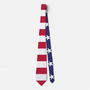 Amerikaanse vlag stropdas