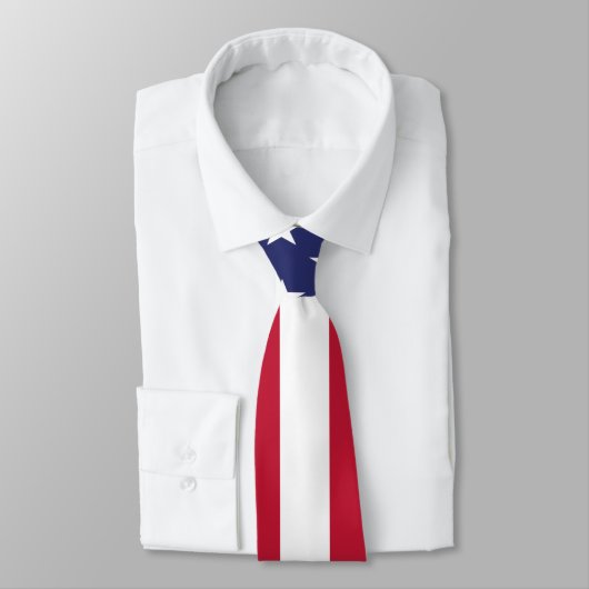 Amerikaanse vlag stropdas (Gebonden)