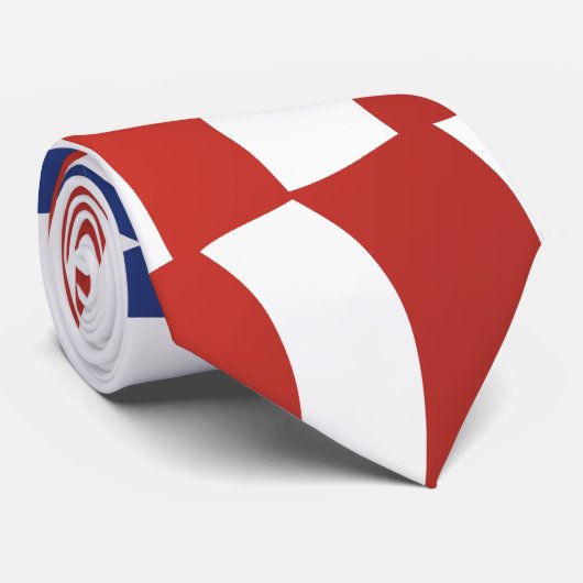 Amerikaanse vlag stropdas (Opgerold)