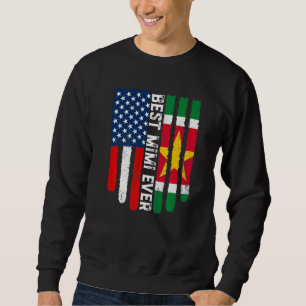 Amerikaanse vlag & Surinaamse vlag beste Mimi ooit Trui