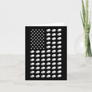 Amerikaanse vlag Sushi Food USA Patriotisme Patrio Kaart