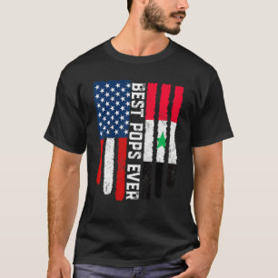 Amerikaanse vlag Syrië vlag Beste Poppen uit de he T-shirt