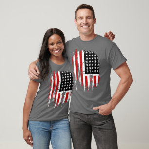  Amerikaanse vlag T-shirt