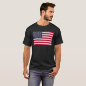 Amerikaanse vlag T-Shirt (Voorkant volledig)