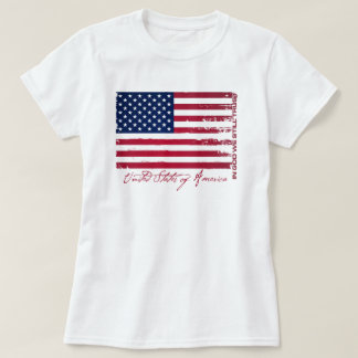 Amerikaanse vlag t-shirt
