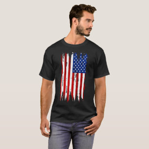 Amerikaanse vlag t-shirt