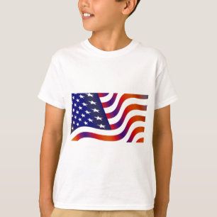 Amerikaanse vlag t-shirt