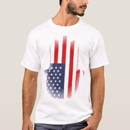 Amerikaanse vlag t-shirt
